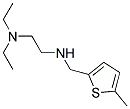 N,N-DIETHYL-N'-[(5-METHYLTHIEN-2-YL)METHYL]ETHANE-1,2-DIAMINE Struktur