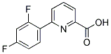 6-(2,4-DIFLUOROPHENYL)PYRIDINE-2-CARBOXYLIC ACID Struktur