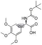 (R)-TERT-BUTOXYCARBONYLAMINO-(3,4,5-TRIMETHOXY-PHENYL)-ACETIC ACID Struktur