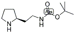 (S)-(2-PYRROLIDIN-2-YL-ETHYL)-CARBAMIC ACID TERT-BUTYL ESTER Struktur