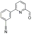 3-(6-FORMYL-PYRIDIN-2-YL)-BENZONITRILE Struktur