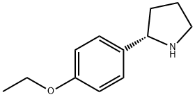 (S)-2-(4-ETHOXYPHENYL)PYRROLIDINE Struktur