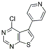 4-CHLORO-5-(4-PYRIDYL)THIENO[2,3-D]PYRIMIDINE Struktur