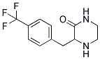 3-(4-TRIFLUOROMETHYL-BENZYL)-PIPERAZIN-2-ONE Struktur