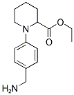 1-(4-AMINOMETHYL-PHENYL)-PIPERIDINE-2-CARBOXYLIC ACID ETHYL ESTER Struktur