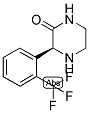 (S)-3-(2-TRIFLUOROMETHYL-PHENYL)-PIPERAZIN-2-ONE Struktur