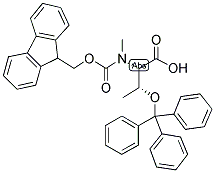 FMOC-L-METHR(TRT)-OH Struktur