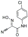 (2E)-N-(4-CHLOROPHENYL)-2-CYANO-2-(HYDROXYIMINO)ACETAMIDE Struktur