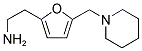 (2-[5-(PIPERIDIN-1-YLMETHYL)-2-FURYL]ETHYL)AMINE Struktur