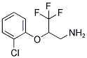 2-(2-CHLORO-PHENOXY)-3,3,3-TRIFLUORO-PROPYLAMINE Struktur