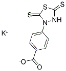 POTASSIUM 4-(2,5-DITHIOXO-1,3,4-THIADIAZOLIDIN-3-YL)BENZOATE Struktur