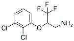 2-(2,3-DICHLORO-PHENOXY)-3,3,3-TRIFLUORO-PROPYLAMINE Struktur