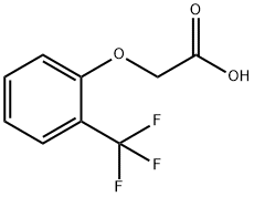 [2-(TRIFLUOROMETHYL)PHENOXY]ACETIC ACID Struktur