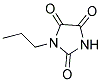 1-PROPYLIMIDAZOLIDINE-2,4,5-TRIONE Struktur