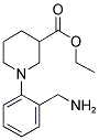 1-(2-AMINOMETHYL-PHENYL)-PIPERIDINE-3-CARBOXYLIC ACID ETHYL ESTER Struktur