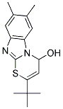 2-TERT-BUTYL-7,8-DIMETHYL-4H-[1,3]THIAZINO[3,2-A]BENZIMIDAZOL-4-OL Struktur