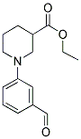 1-(3-FORMYL-PHENYL)-PIPERIDINE-3-CARBOXYLIC ACID ETHYL ESTER Struktur