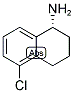 (R)-5-CHLORO-1,2,3,4-TETRAHYDRO-NAPHTHALEN-1-YLAMINE Struktur