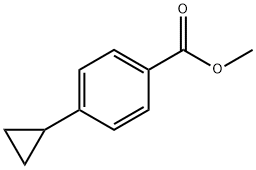 METHYL 4-CYCLOPROPYLBENZOATE Struktur