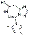 5-(3,5-DIMETHYL-1H-PYRAZOL-1-YL)-7H-[1,2,4]TRIAZOLO[1,5-D][1,2,4]TRIAZEPIN-8(9H)-IMINE Struktur