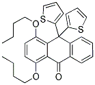 1,4-DIBUTOXY-10,10-DI(THIOPHEN-2-YL)ANTHRACEN-9(10H)-ONE Struktur