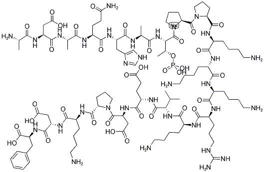 ADAQHA-PT-PPKKKRKVEDPKDF Struktur