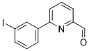 6-(3-IODOPHENYL)PYRIDINE-2-CARBALDEHYDE Struktur