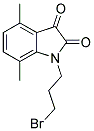 1-(3-BROMOPROPYL)-4,7-DIMETHYL-1H-INDOLE-2,3-DIONE Struktur