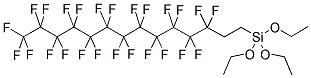 1H,1H,2H,2H-PERFLUOROTETRADECYLTRIETHOXYSILANE Struktur