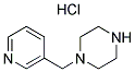 1-PYRIDIN-3-YLMETHYL-PIPERAZINEHYDROCHLORIDE Struktur