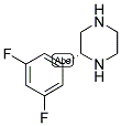 (R)-2-(3,5-DIFLUORO-PHENYL)-PIPERAZINE Struktur