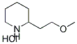 2-(2-METHOXY-ETHYL)-PIPERIDINE HYDROCHLORIDE Struktur