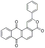 2-PHENYL-4H-NAPHTHO[2,3-F]ISOCHROMENE-4,7,12-TRIONE Struktur