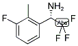 (1S)-2,2,2-TRIFLUORO-1-(3-FLUORO-2-METHYLPHENYL)ETHYLAMINE Struktur