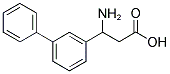 3-AMINO-3-BIPHENYL-3-YL-PROPIONIC ACID Struktur