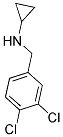 N-(3,4-DICHLOROBENZYL)CYCLOPROPANAMINE Struktur