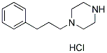 1-(3-PHENYL-PROPYL)-PIPERAZINEHYDROCHLORIDE Struktur