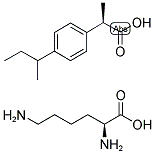 (R)-(-)-IBUPROFEN, (S)-(+)-LYSINATE Struktur