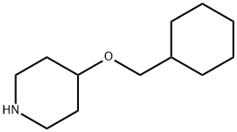 4-(CYCLOHEXYLMETHOXY)PIPERIDINE Struktur