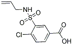 3-[(ALLYLAMINO)SULFONYL]-4-CHLOROBENZOIC ACID Struktur