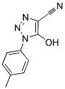 5-HYDROXY-1-(4-METHYLPHENYL)-1H-1,2,3-TRIAZOLE-4-CARBONITRILE Struktur