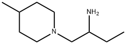 1-(4-METHYL-PIPERIDIN-1-YLMETHYL)-PROPYLAMINE Struktur