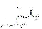 METHYL-2-ISOPROPOXY-4-PROPYL-5-PYRIMIDINE CARBOXYLATE Struktur