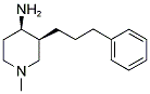 CIS-1-METHYL-3-(3-PHENYLPROPYL)PIPERIDIN-4-AMINE Struktur