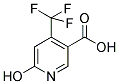 6-HYDROXY-4-(TRIFLUOROMETHYL)NICOTINIC ACID Struktur