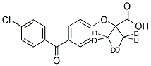 非諾貝酸-D6, , 結構式