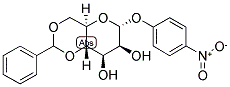 4-NITROPHENYL 4,6-O-BENZYLIDENE-ALPHA-D-MANNOPYRANOSIDE Struktur