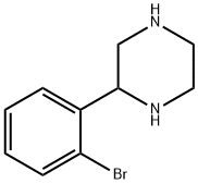 2-(2-BROMO-PHENYL)-PIPERAZINE Structure