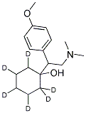 D,L-VENLAFAXINE-D6 Struktur