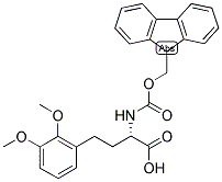 (S)-4-(2,3-DIMETHOXY-PHENYL)-2-(9H-FLUOREN-9-YLMETHOXYCARBONYLAMINO)-BUTYRIC ACID Structure